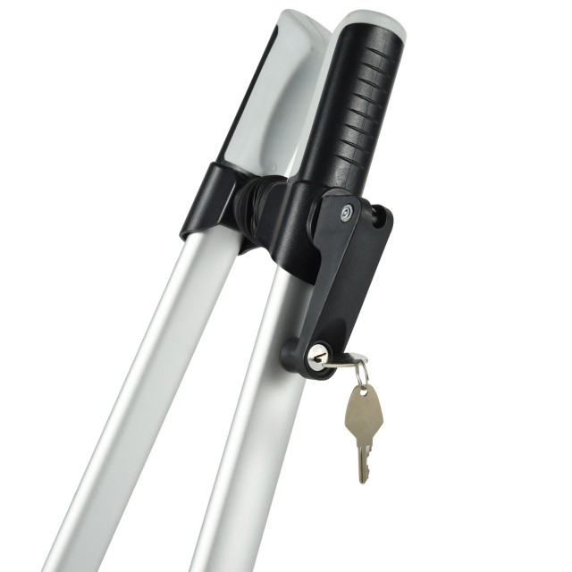 Легкое алюминиевое многофункциональное запираемое место для хранения велосипедов на крыше. Быстросъемный держатель для колес. Крепление для велосипеда на крыше. 