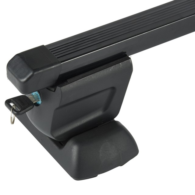 Стальной черный универсальный багажник на крыше с фиксированной точкой Максимальная нагрузка 90 кг